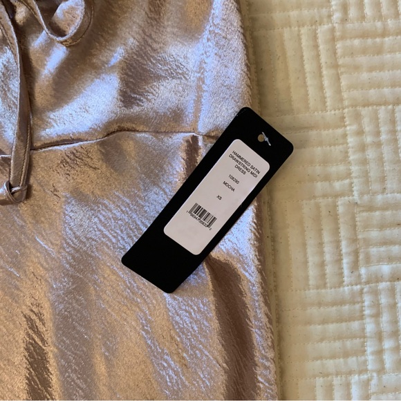 NWT Bebe Elegant Satin Slip Dress Size XS - Picture 5 of 7